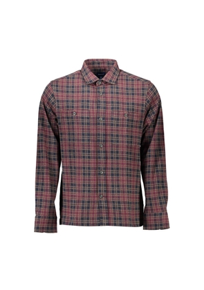 Brown Cotton Shirt - M