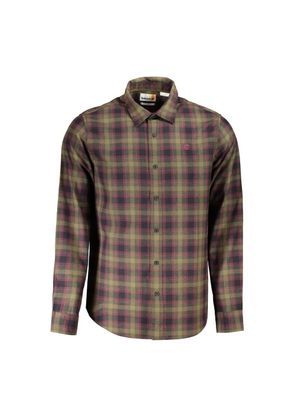 Green Cotton Shirt - L