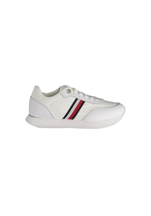 White Polyester Sneaker - EU37/US7