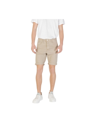 Replay Green Cotton Bermuda - W30