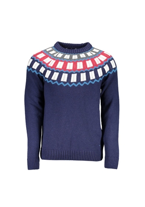 Blue Wool Sweater - XL