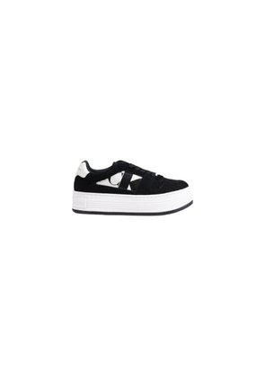 Black Leather Sneaker - EU39/US9