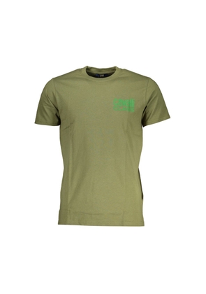 Green Cotton T-Shirt - XL