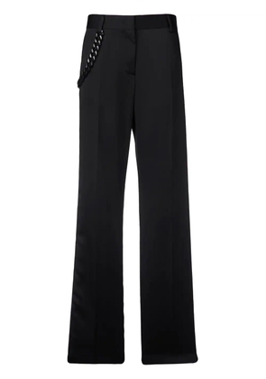 MSGM colour-block straight legs - 40 BLACK