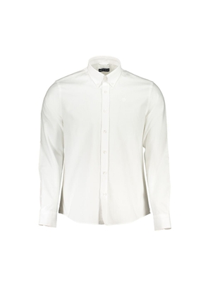 White Cotton Shirt - M