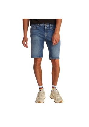 Tommy Hilfiger Jeans Blue Recycled Cotton Bermuda - W31