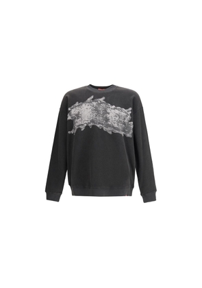 Diesel Black Cotton Sweatshirt - XL