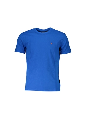Blue Cotton T-Shirt - XL