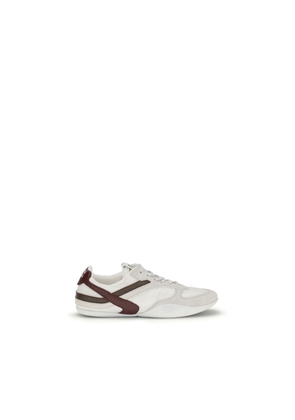 Miu Miu White Calf Leather Bos Taurus Athletic Sneakers - EU40/US10
