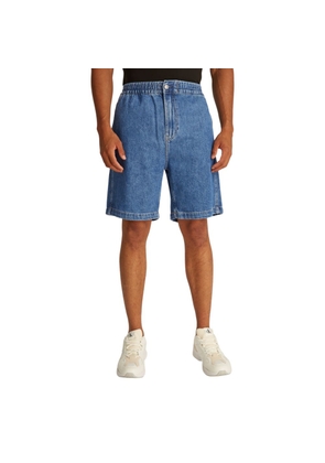 Calvin Klein Jeans Blue Cotton Bermuda - W30