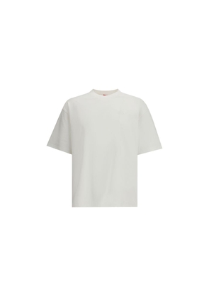 Diesel White Cotton T-Shirt - M