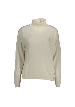 White Wool Sweater - XL