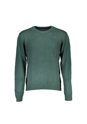 Gianmarco Venturi Green Cotton Sweater - XL