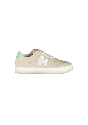 Beige Polyester Sneaker - EU37/US7