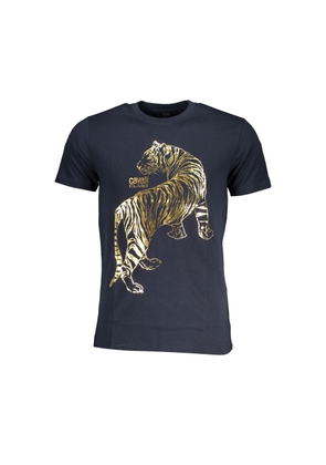 Blue Cotton T-Shirt - XL