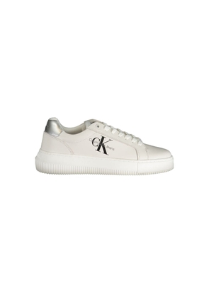 White Polyester Sneaker - EU40/US10