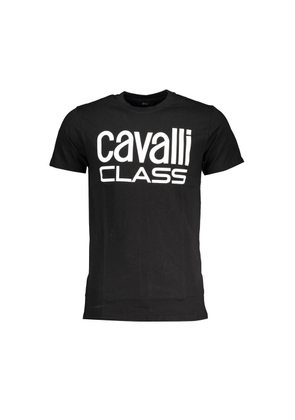 Black Cotton T-Shirt - XXL