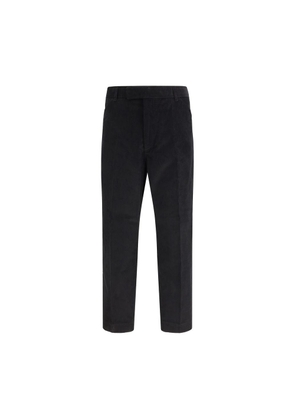 Thom Browne Black Cotton Chino Pants - 3
