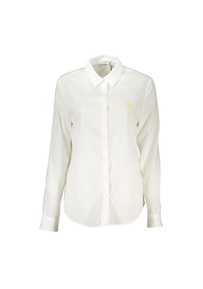 Desigual White Cotton Shirt - L