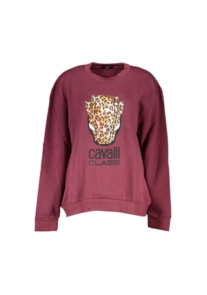 Purple Cotton Sweater - M