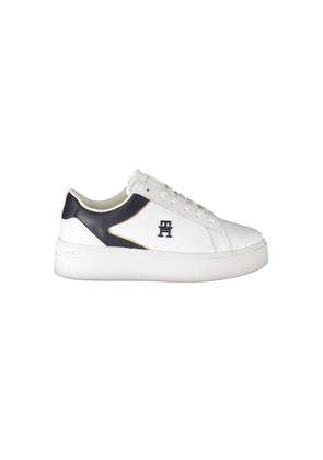 White Polyester Sneaker - EU38/US8