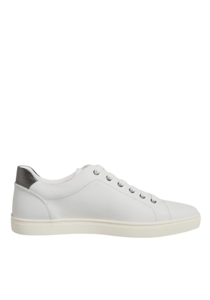 White Sacred Heart Men Low Top Sneakers Shoes - EU40.5/US7.5