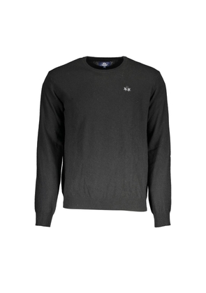 Black Wool Sweater - XL