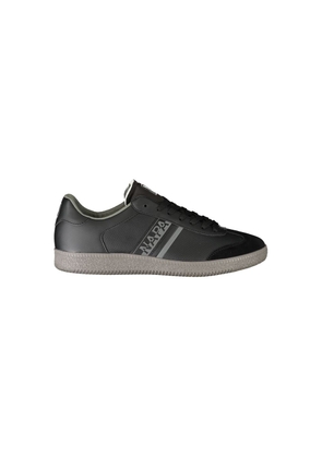 Black Polyester Sneaker - EU46