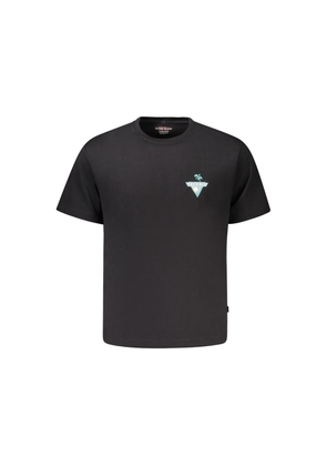 Black Cotton T-Shirt - XL