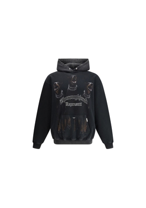 Represent Black Cotton Sweatshirt - M