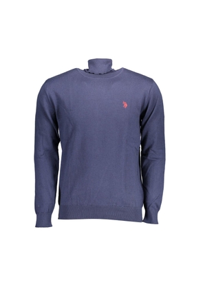 Blue Cotton Sweater - XXL