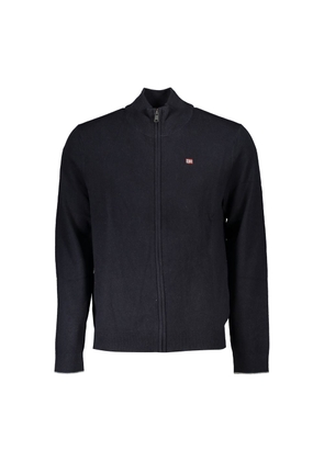 Black Fabric Sweater - M