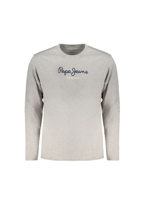 Pepe Jeans Gray Cotton T-Shirt - XL