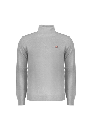 Gray Polyester Sweater - 3XL