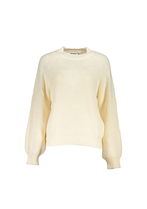 White Fabric Sweater - XL