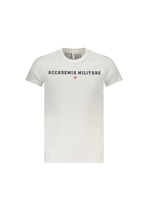 White Cotton T-Shirt - M