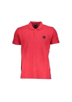 Gianmarco Venturi Red Cotton Polo Shirt - L