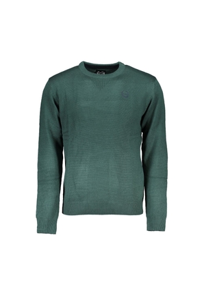 Gianmarco Venturi Green Cotton Sweater - XL