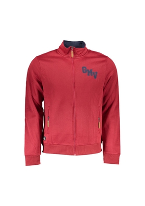 Gianmarco Venturi Red Cotton Sweatshirt - XL