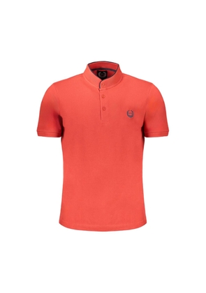 Gianmarco Venturi Red Cotton Polo Shirt - L