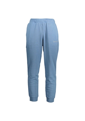 Calvin Klein Blue Cotton Pant - M