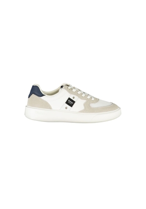 White Leather Men Sneaker - EU41/US8