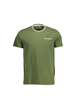 Green Cotton Men T-Shirt - XL