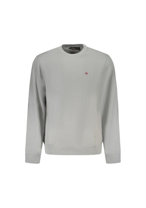 Brown Cotton Men Sweater - M