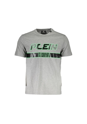 Brown Cotton Men T-Shirt - M