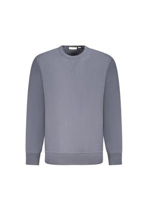 Blue Cotton Men Sweater - XXL