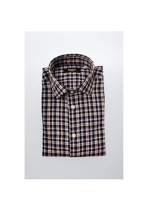 Baldinini Trend Multicolor Cotton Men Shirt - XXL