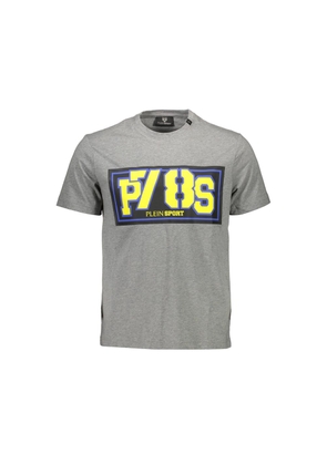 Brown Cotton Men T-Shirt - M