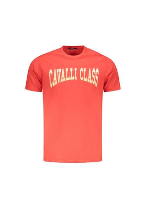 Red Cotton Men T-Shirt - XXL