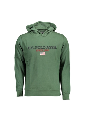 Green Cotton Sweater - XXL